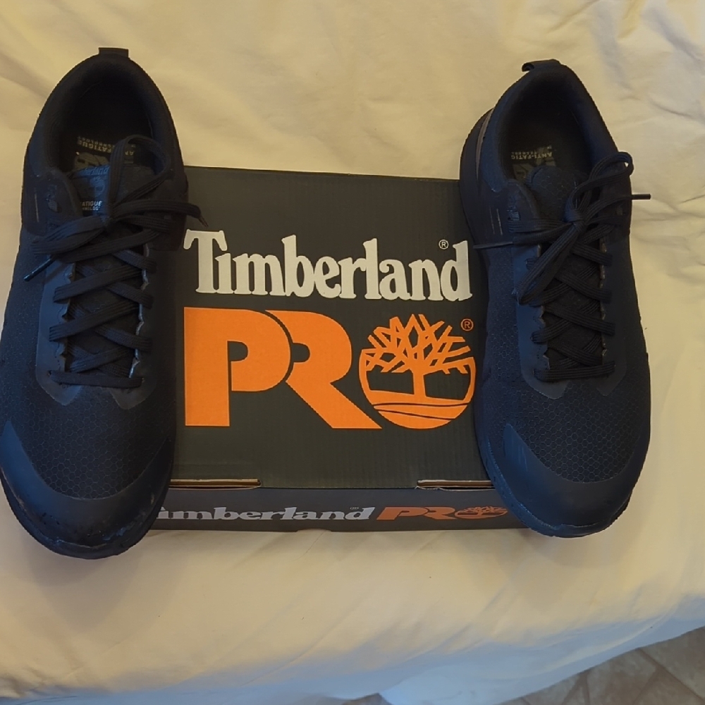 Women's Timberland PRO Overdrive utility Black Shoes size 7.5